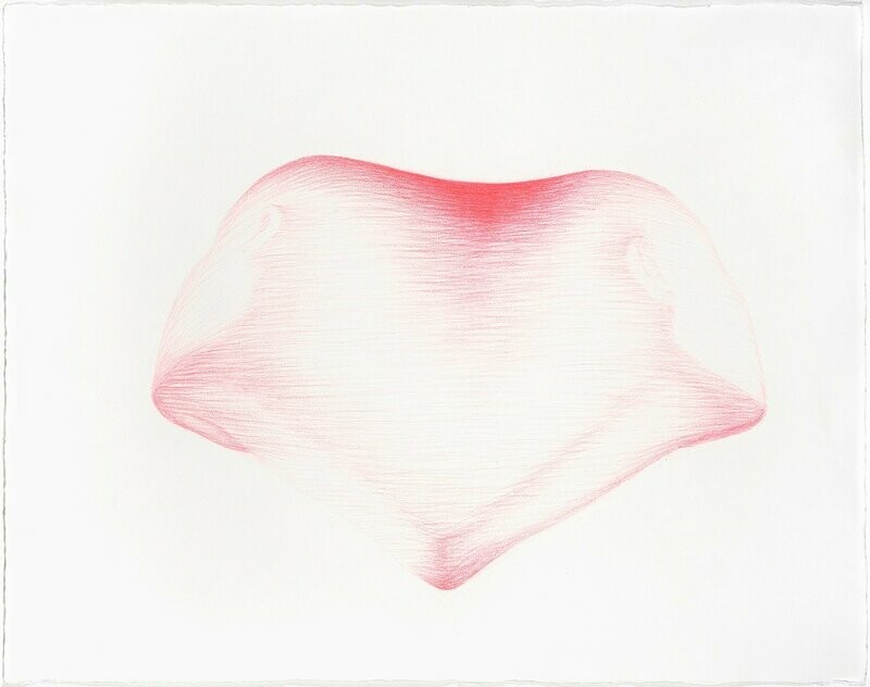 Dehnung, 51x65cm, Buntstift/Papier, 2010