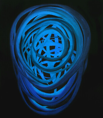 Licht (Kopf), 32,5x28,5cm, Pigmentdruck/Papier, 2020, Auflage 10 Stk.