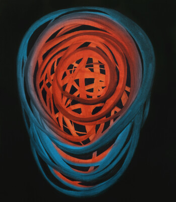 Licht (Kopf), 32,5x28,5cm, Pigmentdruck/Papier, 2020, Auflage 10 Stk.