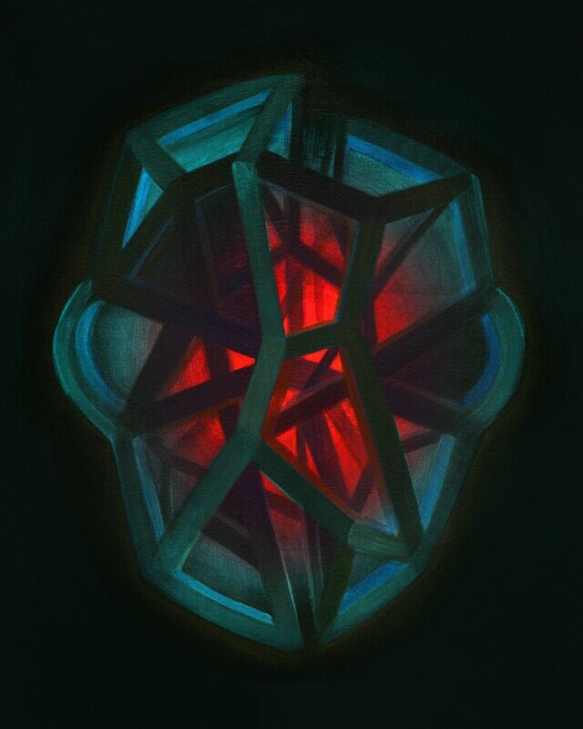 Mysterium, 30x24cm, Pigmentdruck/Papier, 2021, Auflage 10 Stk.