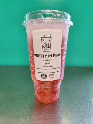 PRETTY IN PINK - Sprite base with peach, strawberry and watermelon