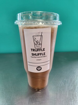 TRUFFLE SHUFFLE - Root Beer base with toasted marshmallow and cream