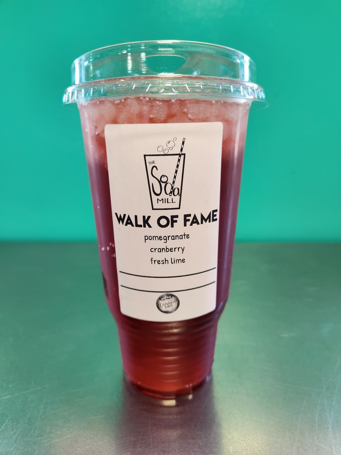 WALK OF FAME - Ginger Ale base cranberry cocktail, pomegranate and fresh lime