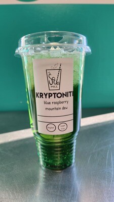 KRYPTONITE - Monster energy base with blue raspberry and Mountain Dew