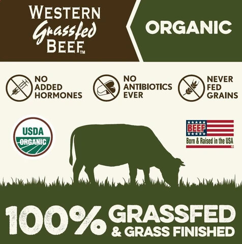 (1) 1 Lb Grass-Fed Ground Beef (1) 1 Lb Grass-Fed Ground Beef