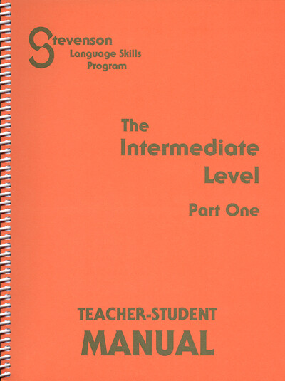Intermediate (Part 1) Teacher- Student Manual