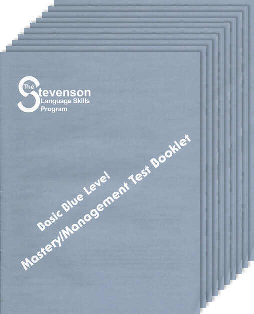 Basic Blue Mastery – Management Test Booklets (dozen)