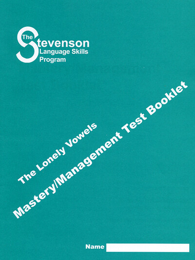Lonely Vowels Mastery – Management Test Booklet (single) Lonely Vowels Mastery – Management Test Booklet (single)