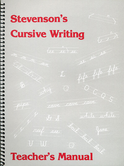 Stevenson’s Cursive Writing Manual