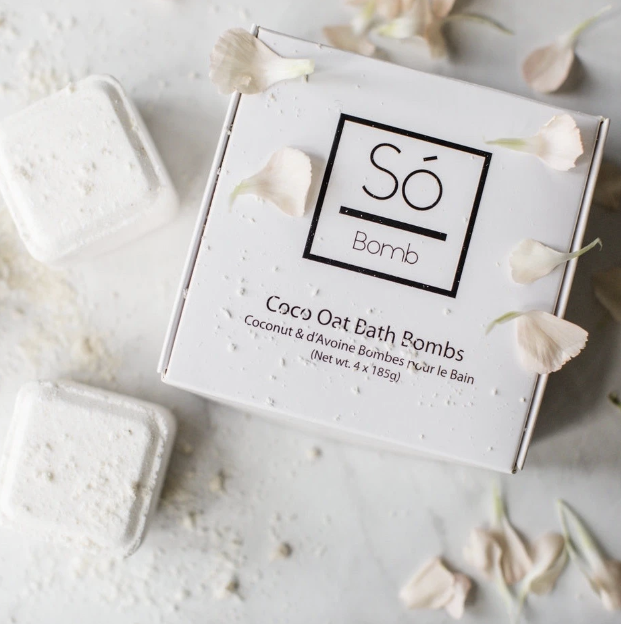 Só Luxury Coco Oat Bath Bombs Só Luxury Coco Oat Bath Bombs