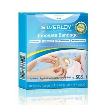 Silverloy Anti-Bacterial Bandage Combo Silverloy Anti-Bacterial Bandage Combo