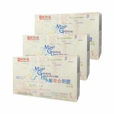 科學+家 水解混合明膠 30包 (9 盒) Mixed Gelatine Hydrolysate (9 Boxes) 科學+家 水解混合明膠 30包 (9 盒) Mixed Gelatine Hydrolysate (9 Boxes)