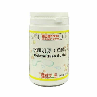 科學+家 水解明胶(鱼鳞)100g Gelatine Hydrolysate (Fish Scale) 科學+家 水解明胶(鱼鳞)100g Gelatine Hydrolysate (Fish Scale)
