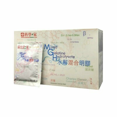科學+家 水解混合明膠 30包 Mixed Gelatine Hydrolysate 科學+家 水解混合明膠 30包 Mixed Gelatine Hydrolysate
