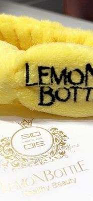 Lemon Bottle Headband &amp; Mirror