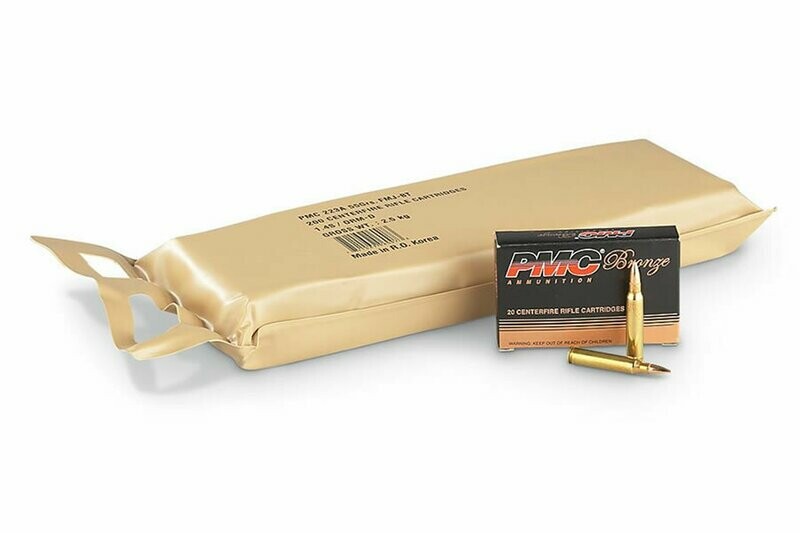 PMC .223 ABP 55gr FMJBT 200/box