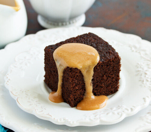 Sticky Toffee Pudding with Hard Whiskey Sauce - STEC Sticky Toffee Pudding with Hard Whiskey Sauce - STEC