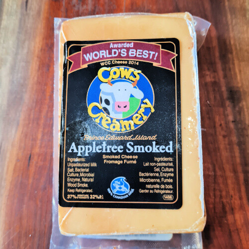 Cheese, Cheddar, Apple Smoked - Cows Creamery