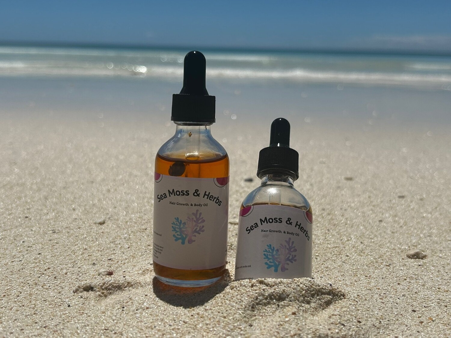 Sea Moss and Herbs Hair Growth &amp; Body Oil