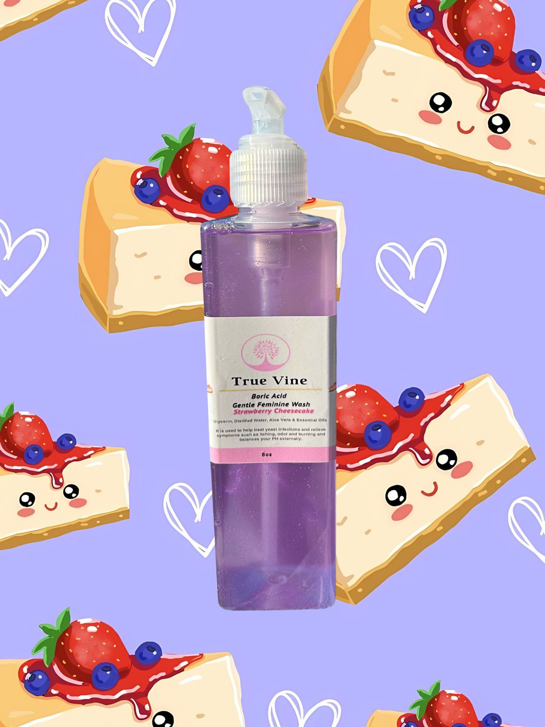 Cheesecake Boric Acid Wash