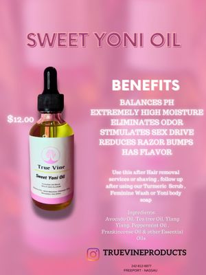 Sweet Yoni Oil