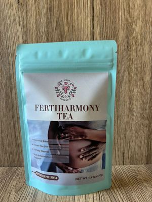 FertiHarmony Tea  Unisex Herbal Blend for Reproductive Health  
