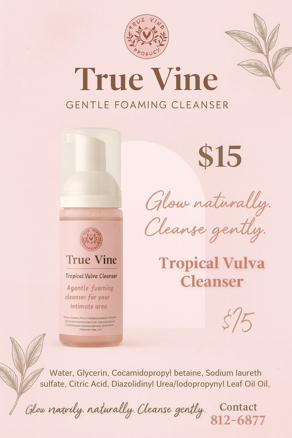 Foaming Vulva Wash