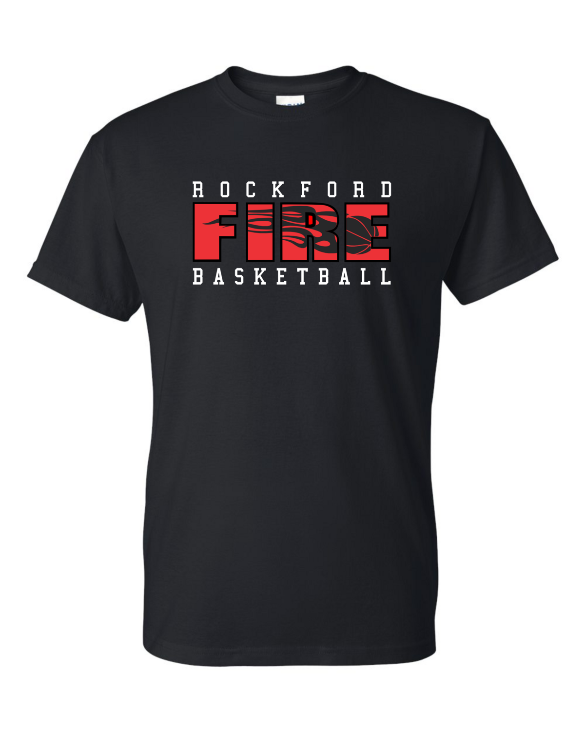 Rockford FIRE Basketball Black Short Sleeve