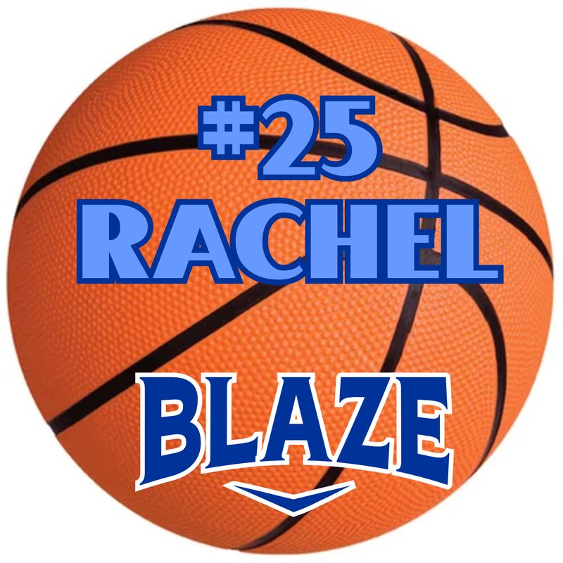 5&quot; Basketball Vehicle Decal