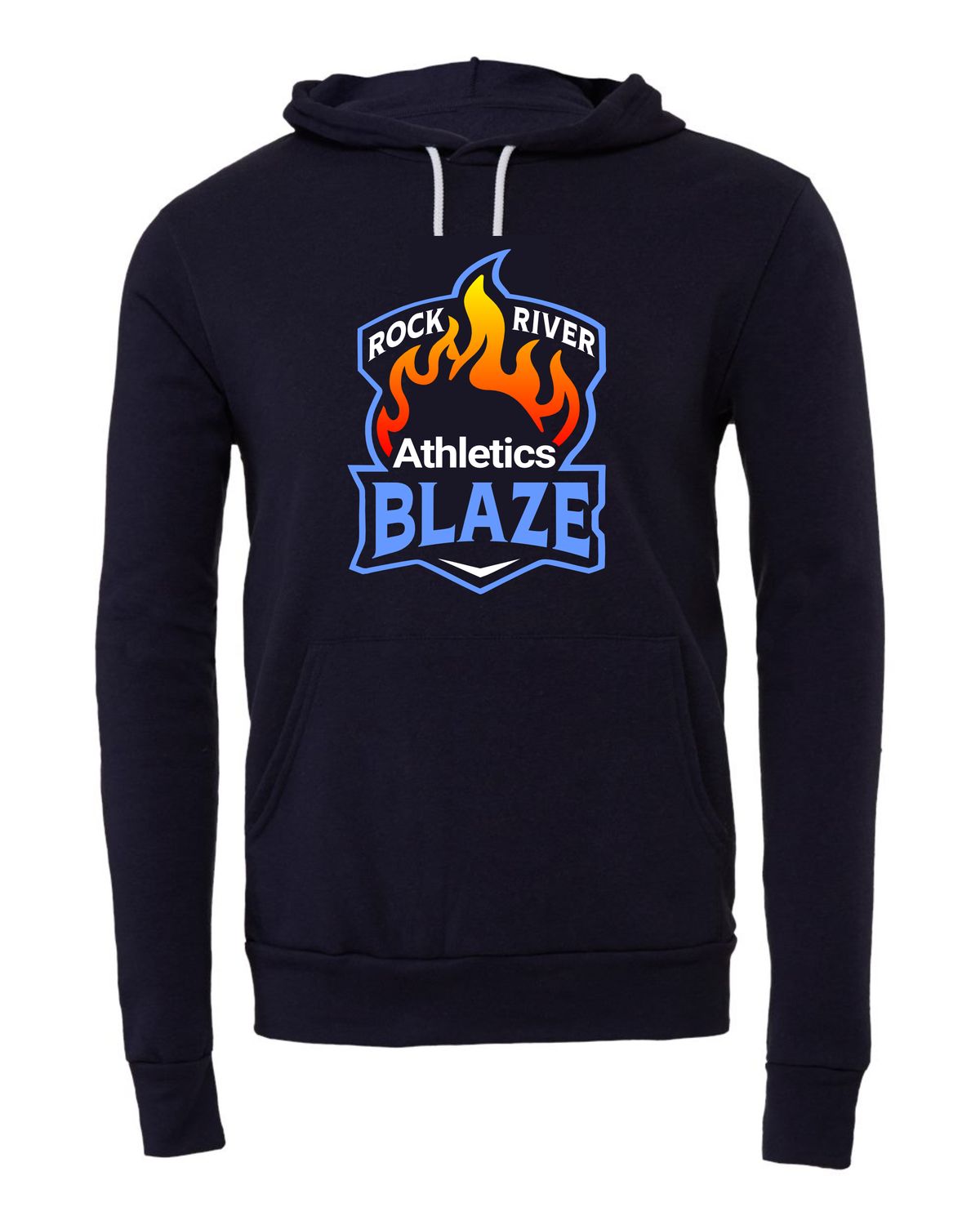 BELLA + CANVAS Unisex Fleece Hoodie Sweatshirt - Athletics