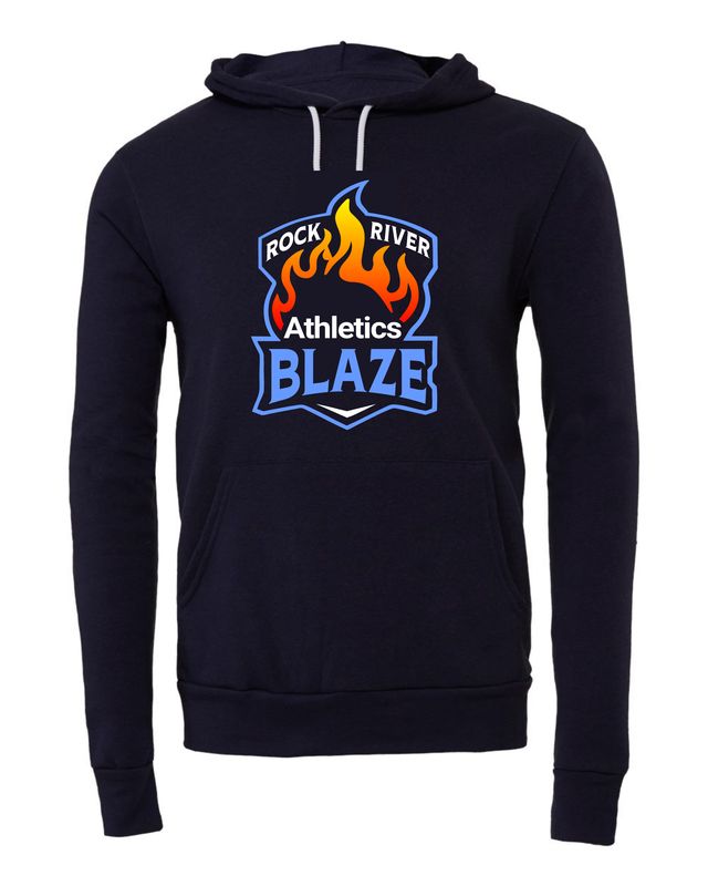 BELLA + CANVAS Unisex Fleece Hoodie Sweatshirt - Athletics