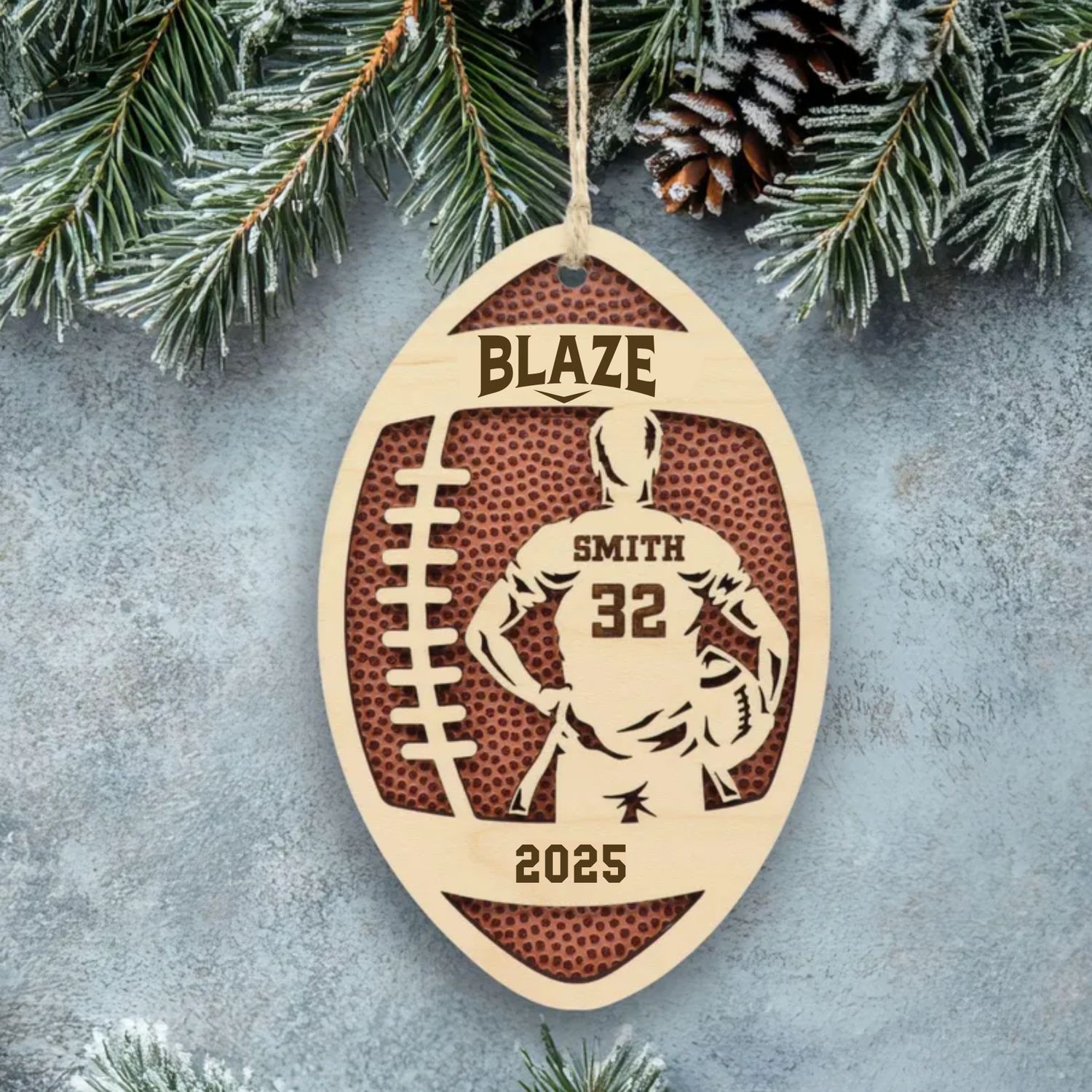 Ornament - Flag Football