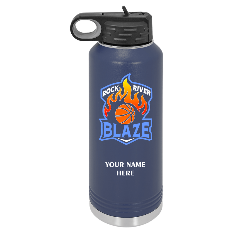 Polar Camel 40 oz. Navy Blue Water Bottle