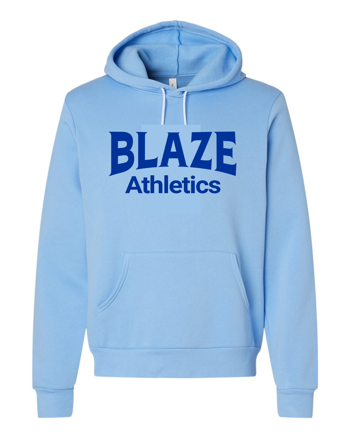 BELLA + CANVAS Unisex Fleece Hoodie Sweatshirt -  Blaze Athletics