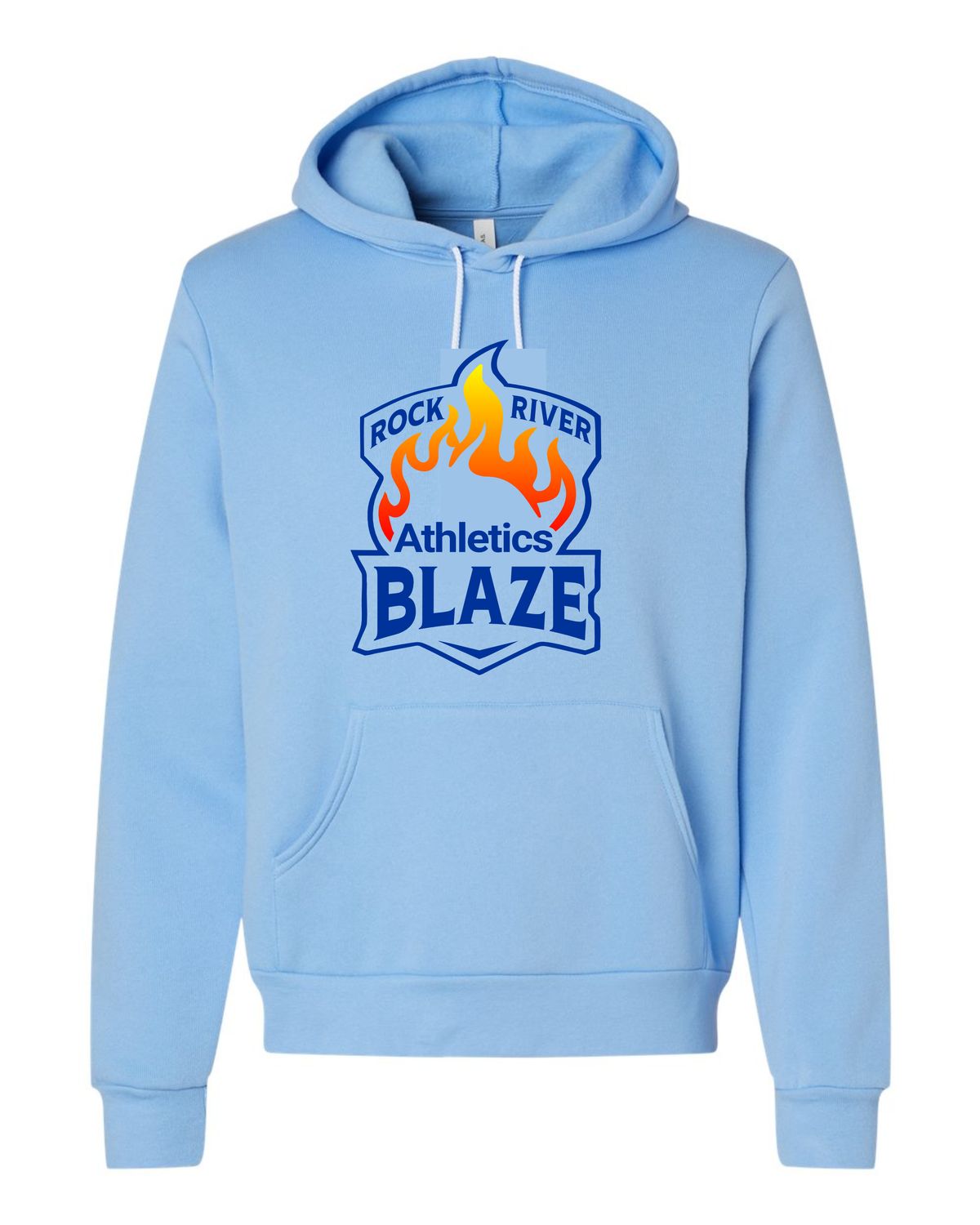 BELLA + CANVAS Unisex Fleece Hoodie Sweatshirt - Blaze Athletics - CB
