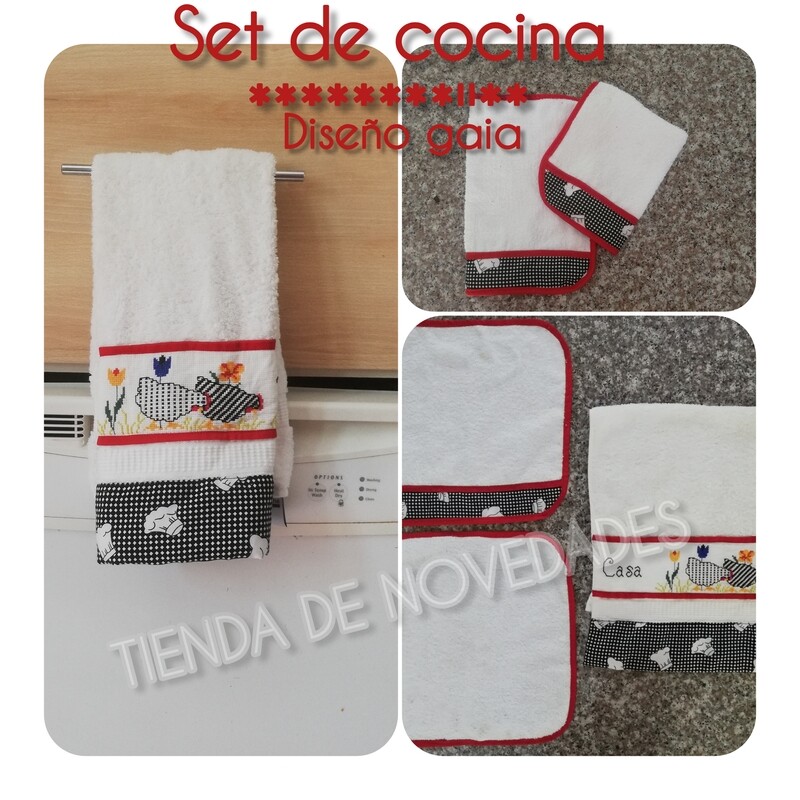 Toallas limpiones de cocina