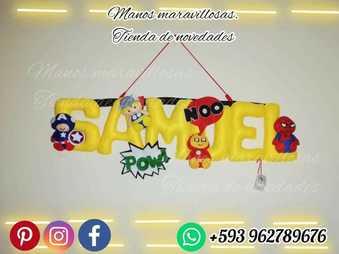 Nombres decorativos