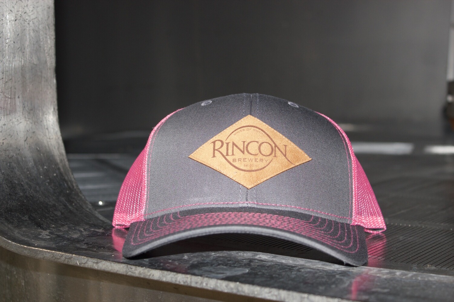 Grey/Pink "Rincon Brewery" Trucker