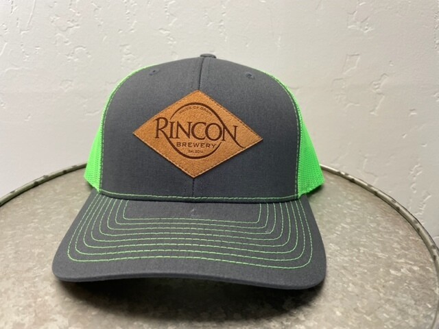 RB Slate Gray With Neon Green Trucker Hat