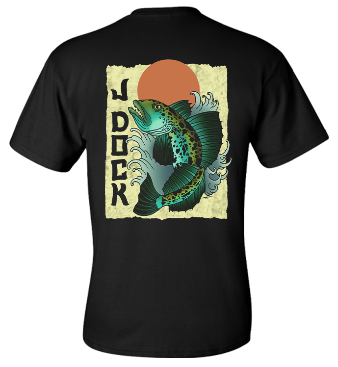 J-Dock Blue Ling Cod T-shirt