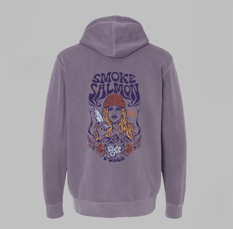 Smoke Salmon Hoodie
