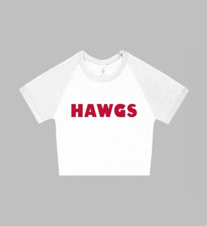 Hawgs Crop Tee