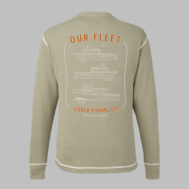 Our Fleet Waffle Knit