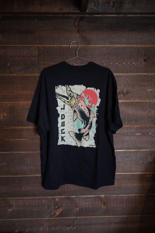 J-Dock Salmon Skull Tee J-Dock Salmon Skull Tee