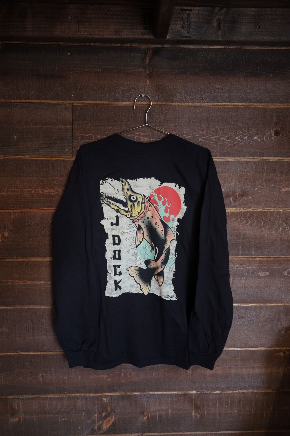 J-Dock Salmon Skull Long Sleeve J-Dock Salmon Skull Long Sleeve