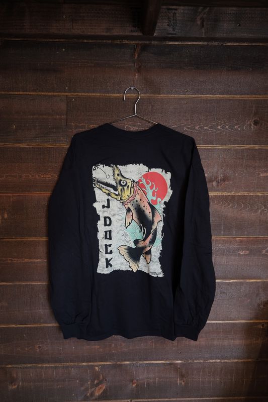 J-Dock Salmon Skull Long Sleeve J-Dock Salmon Skull Long Sleeve