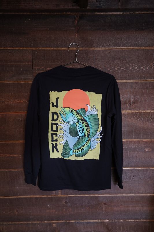 J-Dock Blue Ling Cod Long Sleeve J-Dock Blue Ling Cod Long Sleeve