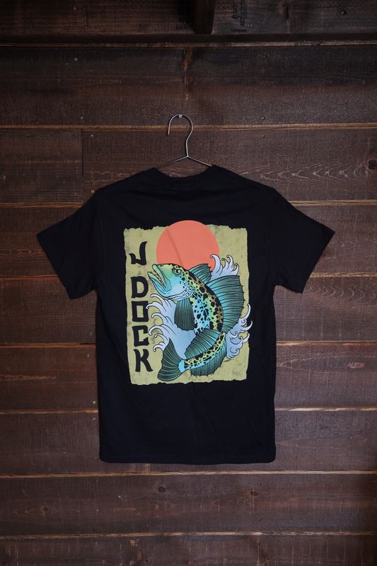 J-Dock Blue Ling Cod Tee J-Dock Blue Ling Cod Tee