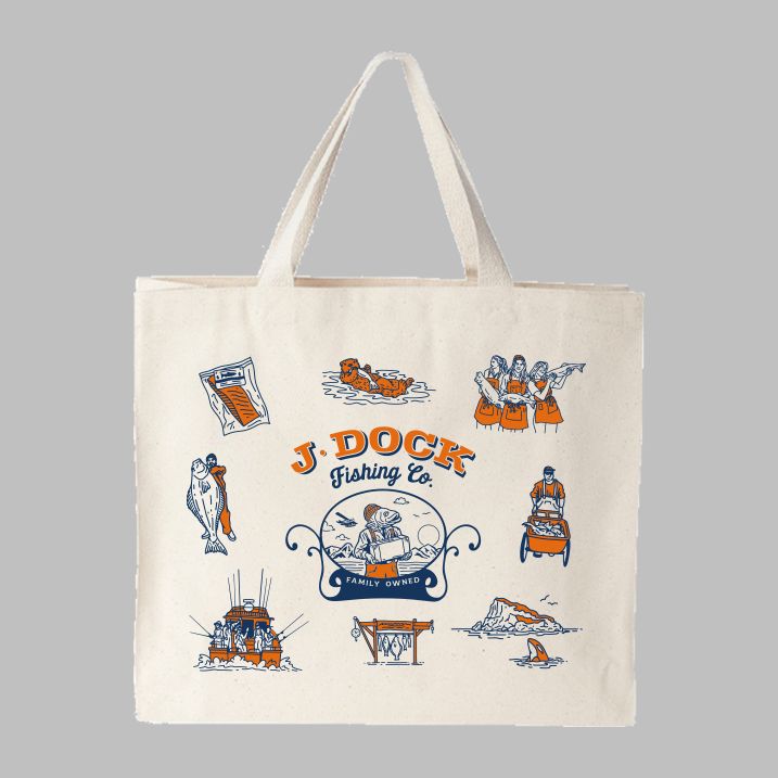 JDock Canvas Tote JDock Canvas Tote