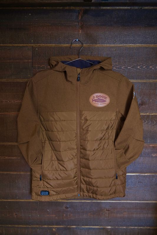 Jdock Logo Puffer Jacket Jdock Logo Puffer Jacket